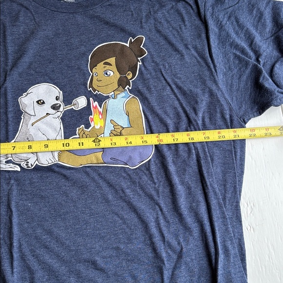 Nickelodeon The Legend of Korra Graphic T-Shirt Heather Cotton Cartoon Tee 2XL - Picture 7 of 9